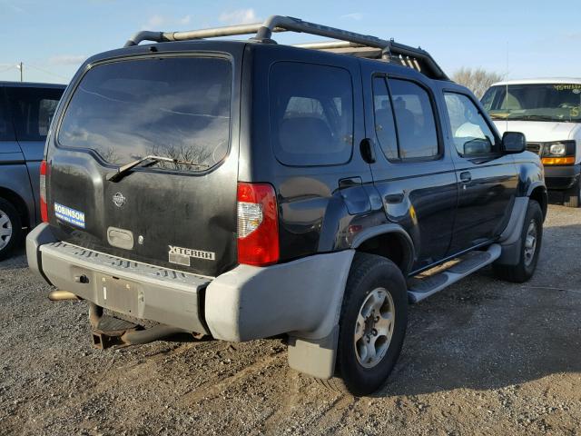 5N1ED28Y1YC571762 - 2000 NISSAN XTERRA XE BLACK photo 4