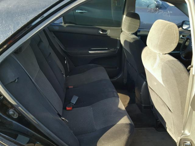 JTDBE32K730236224 - 2003 TOYOTA CAMRY LE შავი ფოტო 6