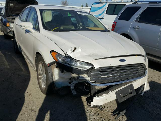 3FA6P0H71DR121963 - 2013 FORD FUSION SE WHITE photo 1