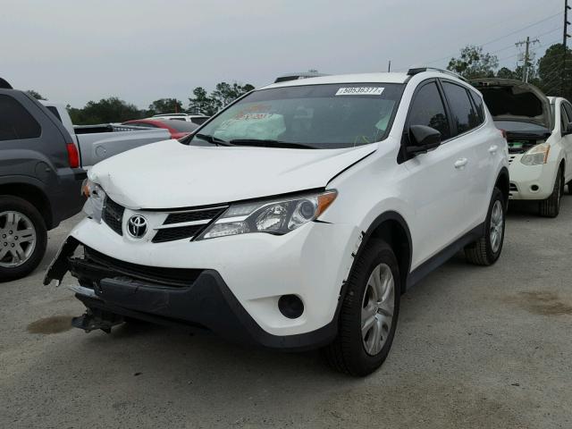 2T3ZFREV4EW091551 - 2014 TOYOTA RAV4 LE Ağ foto 2