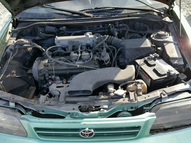 JT2EL55D6S0063444 - 1995 TOYOTA TERCEL STD GREEN photo 7