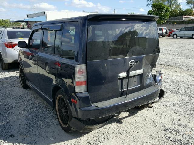 JTLKT324X64030243 - 2006 TOYOTA SCION XB Көк фото 3
