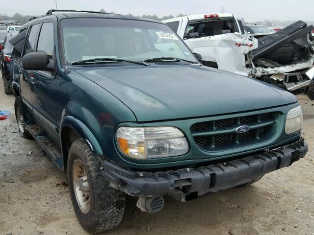 1FMZU72X5YZB69318 - 2000 FORD EXPLORER X GREEN photo 1