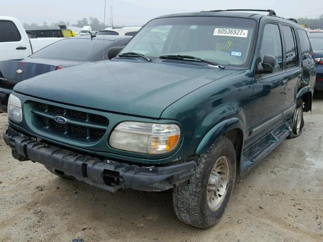 1FMZU72X5YZB69318 - 2000 FORD EXPLORER X GREEN photo 2