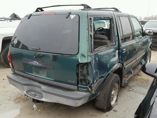 1FMZU72X5YZB69318 - 2000 FORD EXPLORER X GREEN photo 4