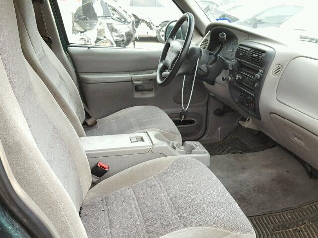 1FMZU72X5YZB69318 - 2000 FORD EXPLORER X GREEN photo 5