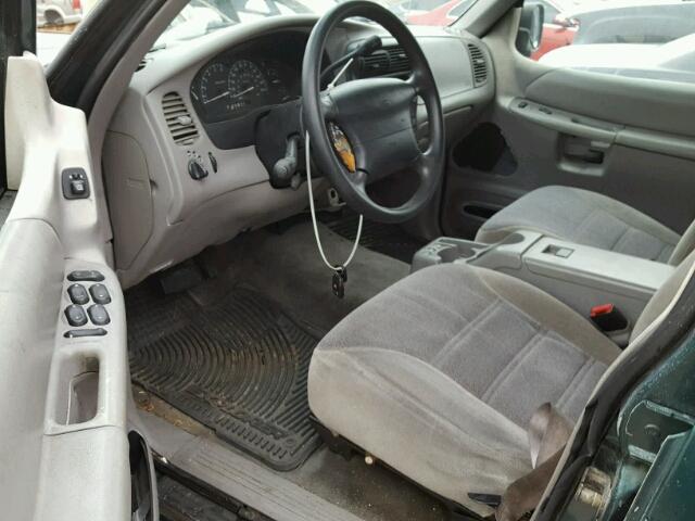 1FMZU72X5YZB69318 - 2000 FORD EXPLORER X GREEN photo 9