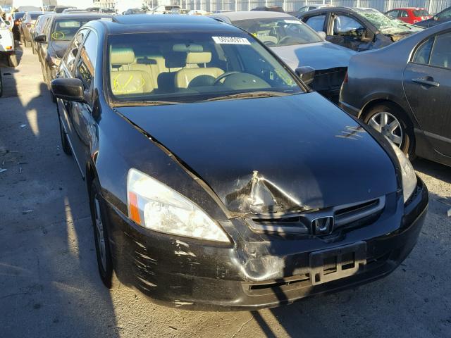 1HGCM66533A066694 - 2003 HONDA ACCORD EX BLACK photo 1