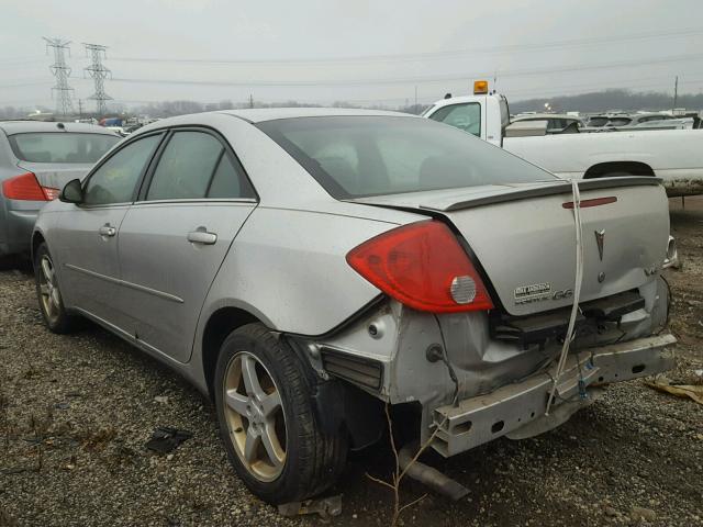 1G2ZG58N874123147 - 2007 PONTIAC G6 BASE SILVER photo 3