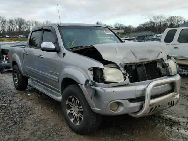 5TBDT44144S454699 - 2004 TOYOTA TUNDRA DOU SILVER photo 1