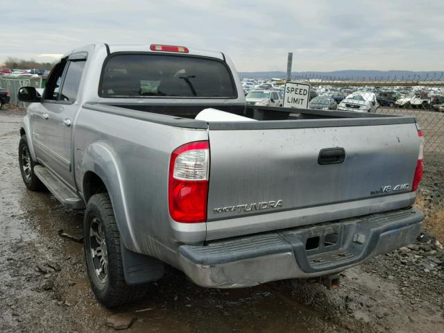 5TBDT44144S454699 - 2004 TOYOTA TUNDRA DOU SILVER photo 3