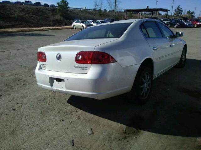 1G4HD57208U141128 - 2008 BUICK LUCERNE CX WHITE photo 4