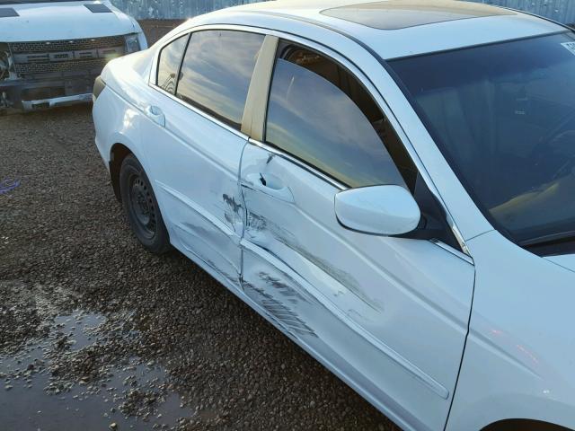 1HGCP26879A090757 - 2009 HONDA ACCORD EXL WHITE photo 9