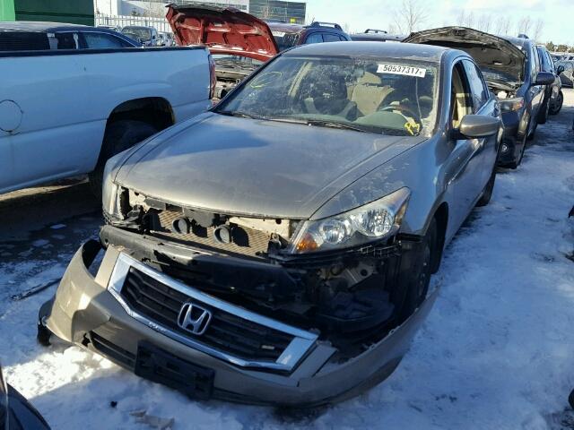 1HGCP26318A806295 - 2008 HONDA ACCORD LX BEIGE photo 2