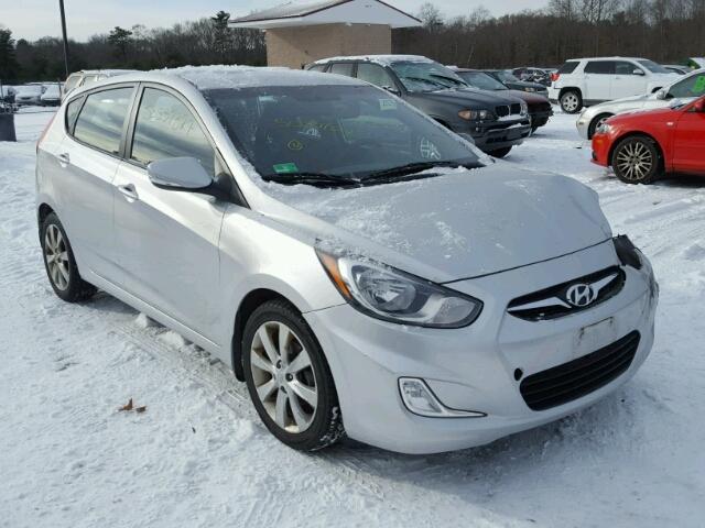 KMHCU5AE8DU080554 - 2013 HYUNDAI ACCENT GLS SILVER photo 1