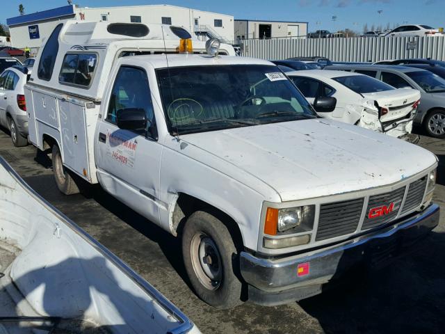 1GTEC14K2PE555396 - 1993 GMC SIERRA C15 WHITE photo 1