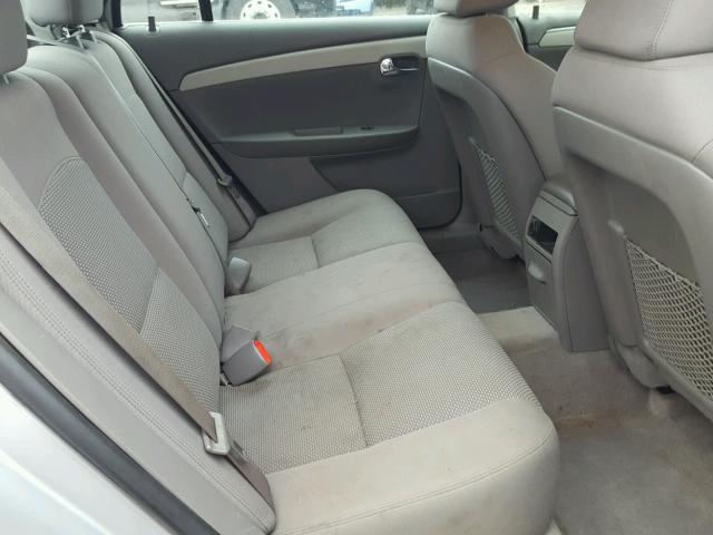 1G1ZA5EU4CF359570 - 2012 CHEVROLET MALIBU LS SILVER photo 6