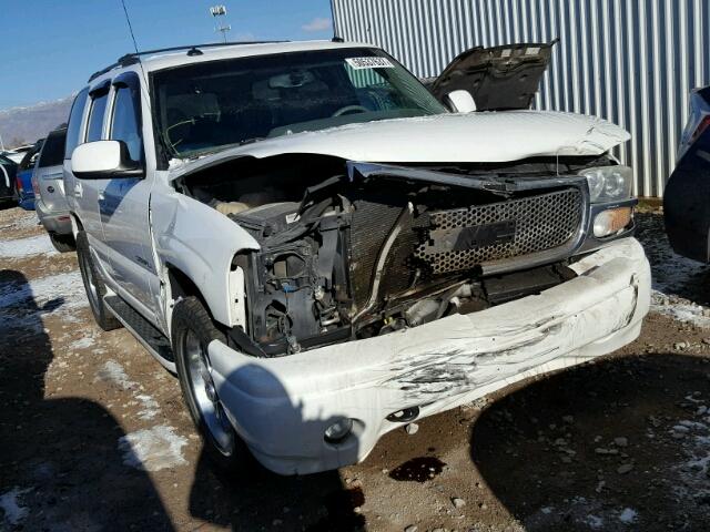 1GKEK63U43J212937 - 2003 GMC YUKON DENA WHITE photo 1