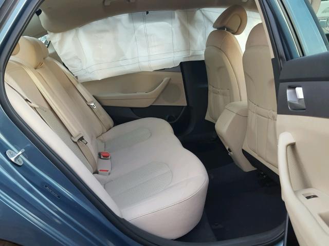 5NPE24AF7HH472012 - 2017 HYUNDAI SONATA SE 蓝色 照片 6