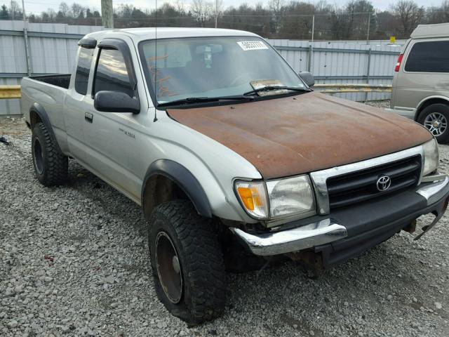 4TAWM72NXYZ658783 - 2000 TOYOTA TACOMA XTR SILVER photo 1