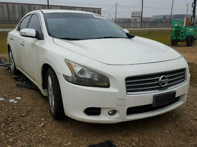 1N4AA51E69C829925 - 2009 NISSAN MAXIMA S WHITE photo 1