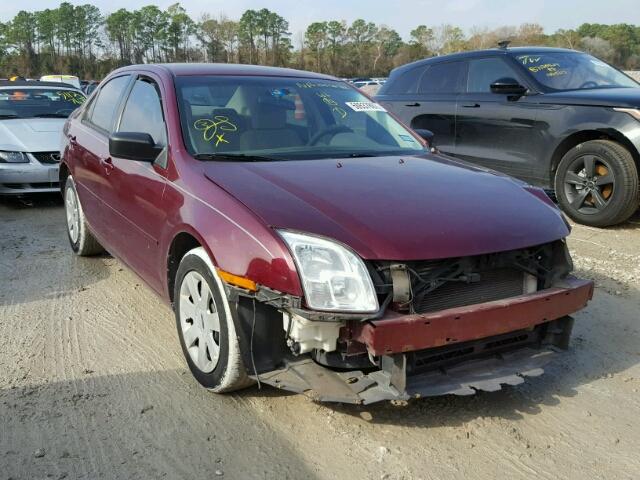 3FAHP06Z77R190660 - 2007 FORD FUSION S MAROON photo 1