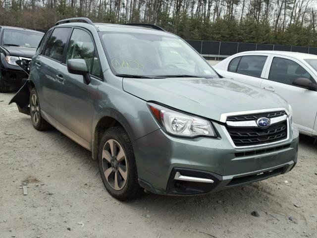 JF2SJAEC9HH425214 - 2017 SUBARU FORESTER 2 GREEN photo 1