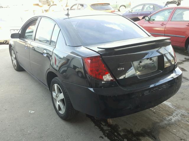 1G8AL55F86Z109004 - 2006 SATURN ION LEVEL BLACK photo 3