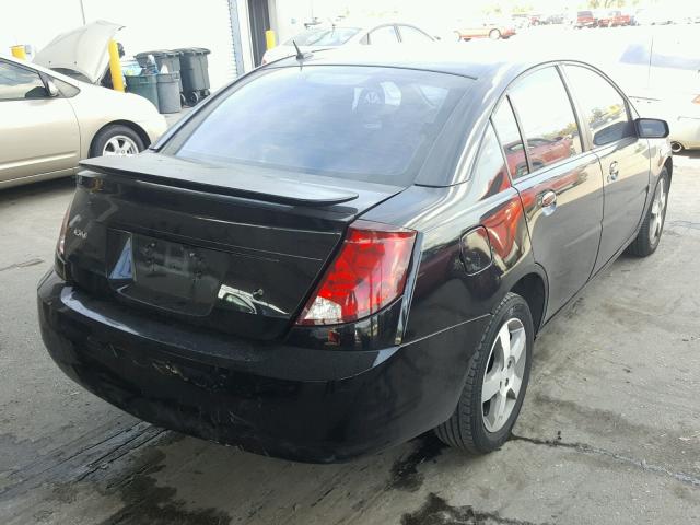 1G8AL55F86Z109004 - 2006 SATURN ION LEVEL BLACK photo 4