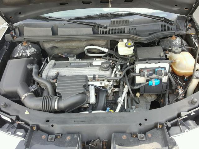 1G8AL55F86Z109004 - 2006 SATURN ION LEVEL BLACK photo 7