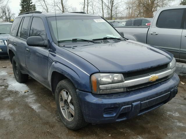 1GNDT13S872270076 - 2007 CHEVROLET TRAILBLAZE BLUE photo 1