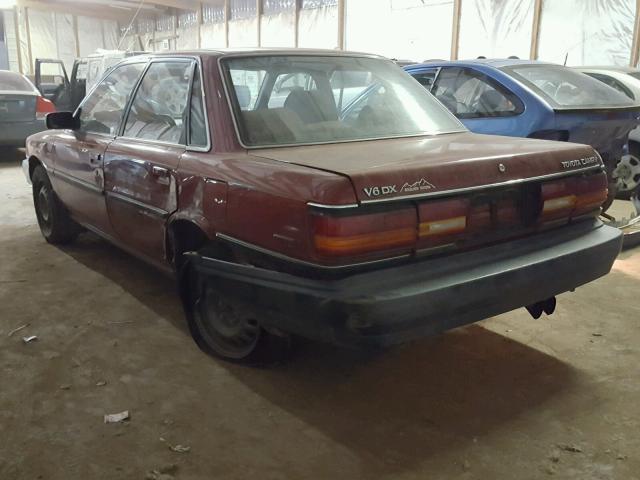 4T1VV21E1LU027231 - 1990 TOYOTA CAMRY DLX RED photo 3