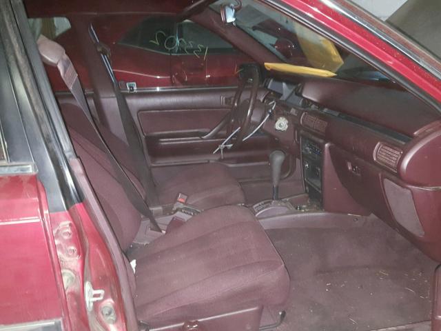 4T1VV21E1LU027231 - 1990 TOYOTA CAMRY DLX RED photo 5