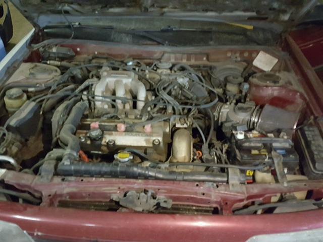 4T1VV21E1LU027231 - 1990 TOYOTA CAMRY DLX RED photo 7