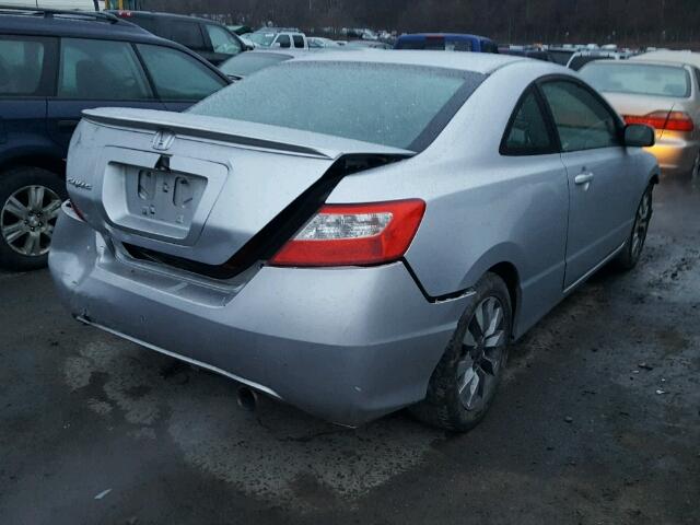 2HGFG12869H533785 - 2009 HONDA CIVIC EX ნაცრისფერი ფოტო 4