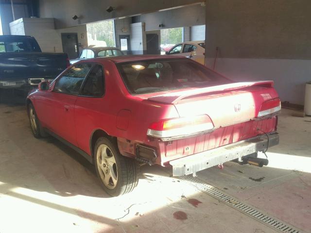 JHMBB6145YC003217 - 2000 HONDA PRELUDE RED photo 3