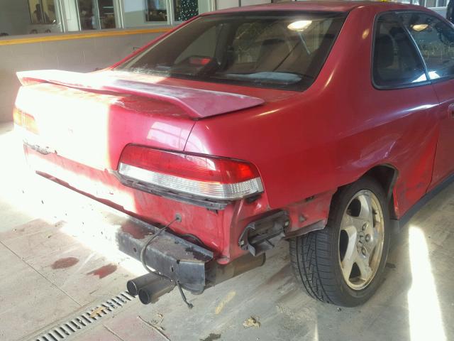 JHMBB6145YC003217 - 2000 HONDA PRELUDE RED photo 9