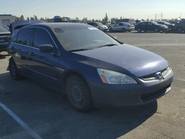 JHMCM56694C025833 - 2004 HONDA ACCORD EX BLUE photo 1