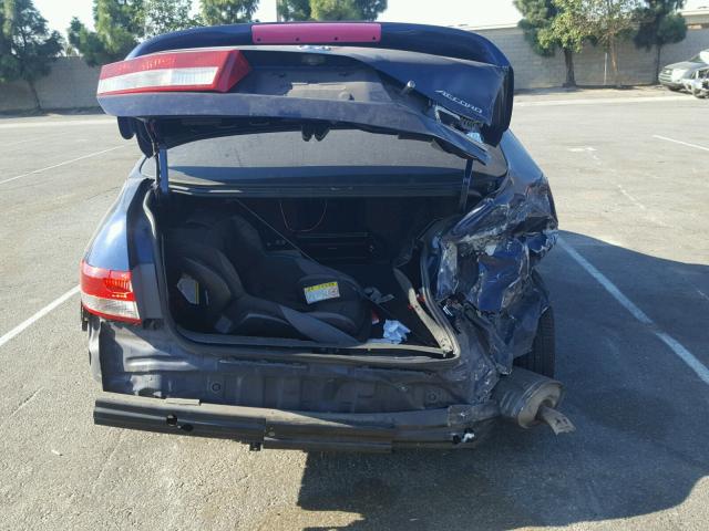 JHMCM56694C025833 - 2004 HONDA ACCORD EX BLUE photo 9