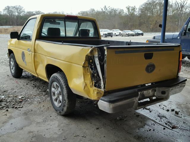 1N6SD11S4VC414629 - 1997 NISSAN TRUCK BASE YELLOW photo 3