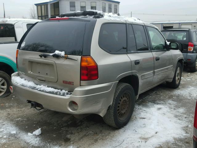 1GKDT13S722479525 - 2002 GMC ENVOY SILVER photo 4