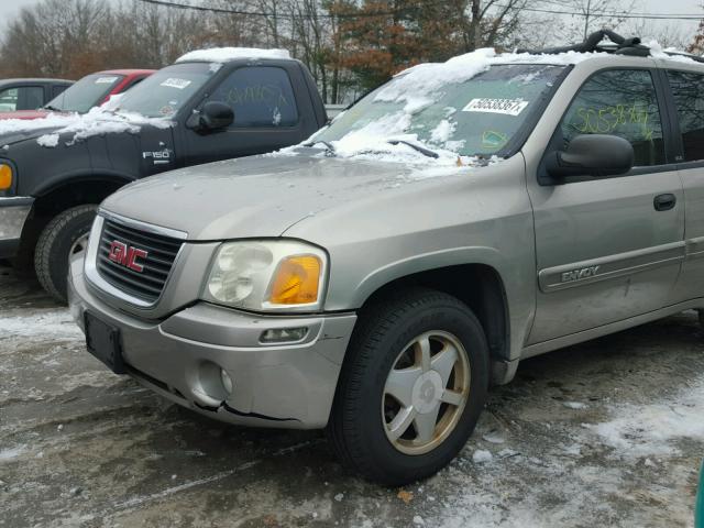 1GKDT13S722479525 - 2002 GMC ENVOY SILVER photo 9