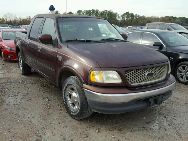 1FTRW07W91KD72362 - 2001 FORD F150 SUPER MAROON photo 1