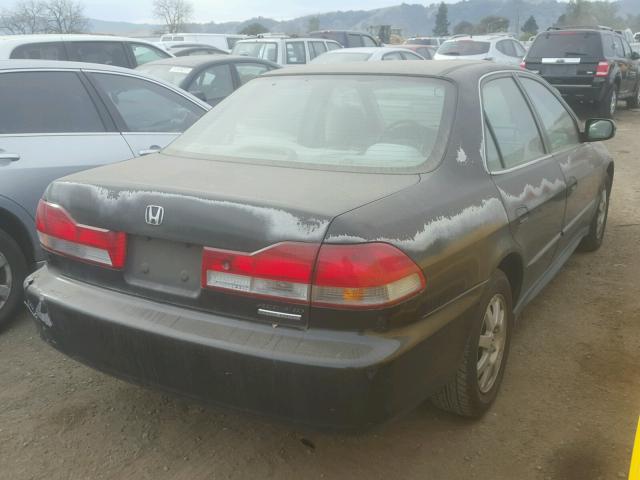 1HGCG66892A113100 - 2002 HONDA ACCORD EX BLACK photo 4