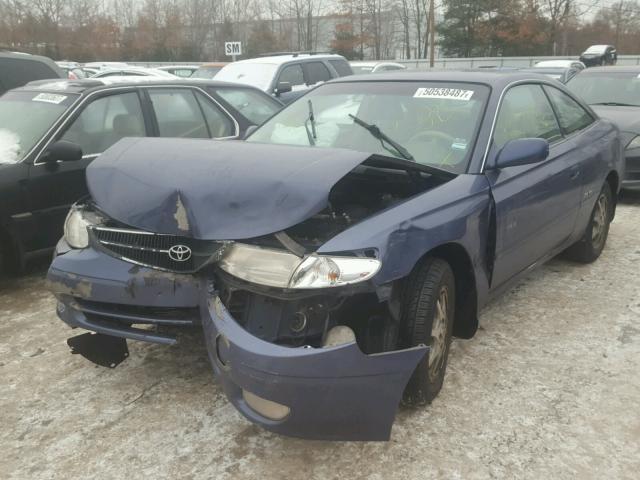 2T1CF22P6XC149112 - 1999 TOYOTA CAMRY SOLA BLUE photo 2