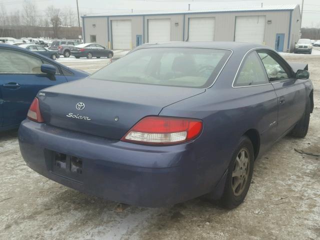 2T1CF22P6XC149112 - 1999 TOYOTA CAMRY SOLA BLUE photo 4