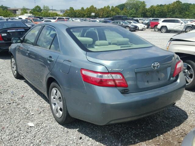 4T1BE46K19U869332 - 2009 TOYOTA CAMRY BASE GREEN photo 3