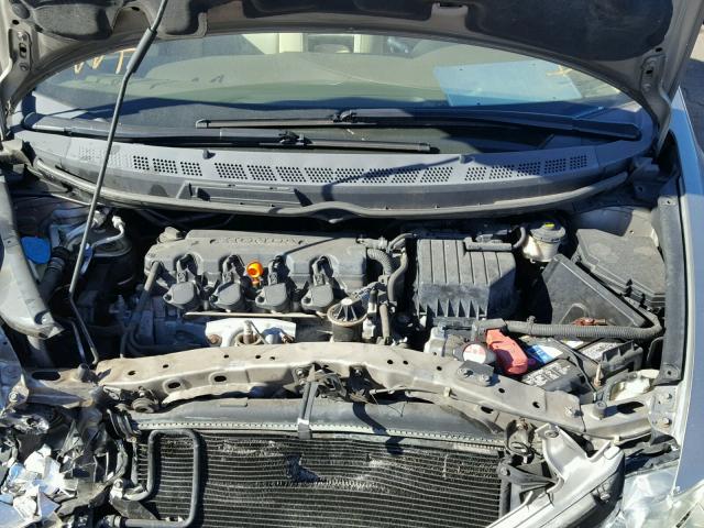 1HGFA16816L061747 - 2006 HONDA CIVIC EX SILVER photo 7