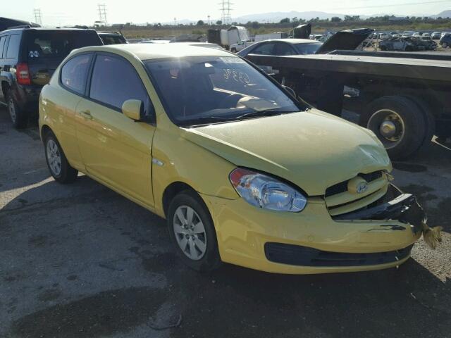 KMHCM3AC6AU172552 - 2010 HYUNDAI ACCENT BLU YELLOW photo 1