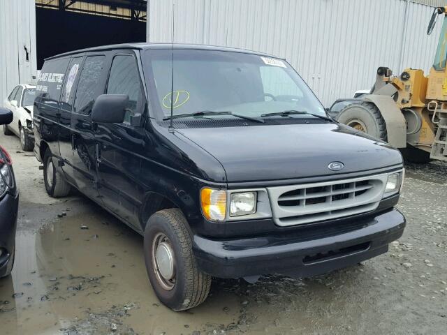 1FTRE14232HA02520 - 2002 FORD ECONOLINE BLACK photo 1